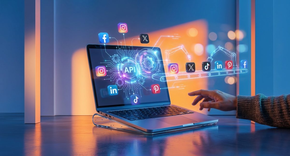 API-Driven Social Automation for Lean Agency Teams